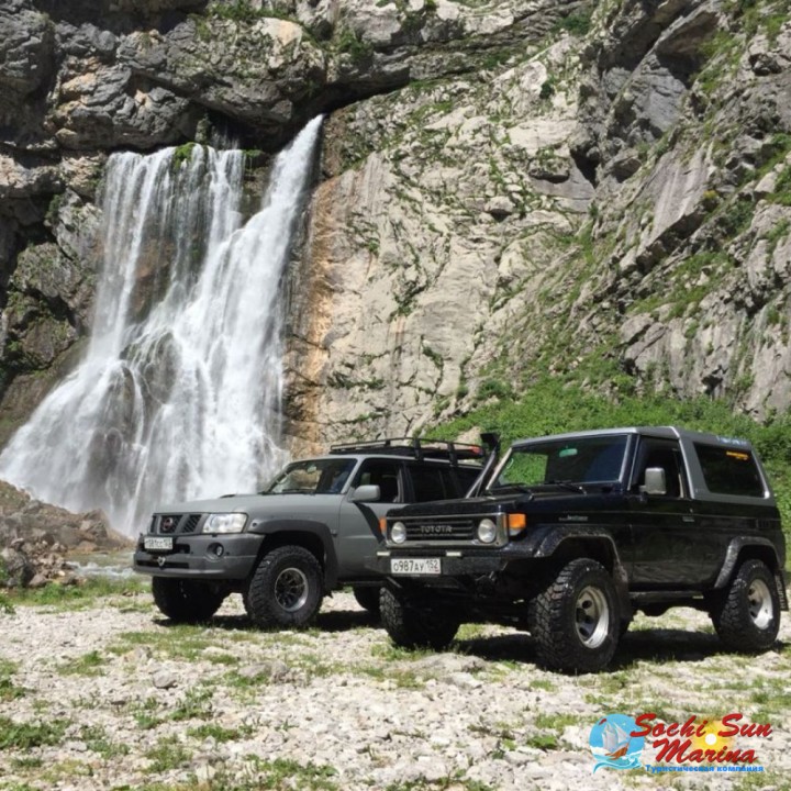 «Гегские водопады» - Абхазия |Джип-тур | Групповая экскурсия